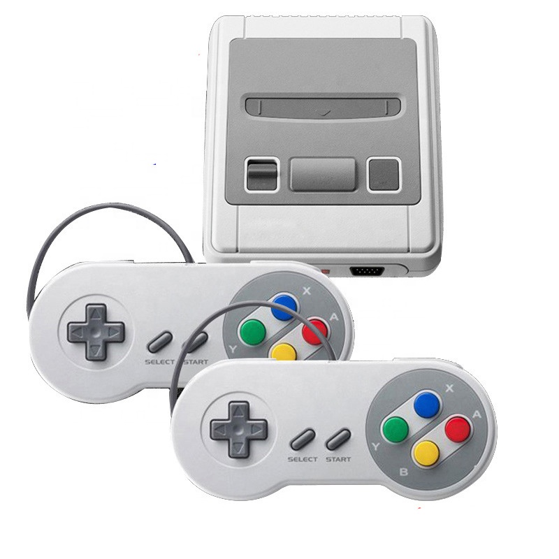 Traditional 620-in-1 Mini Sport Console with TV Output - Suitable with SFC NES - US, EU, UK, AU Plugs - Wired Gamepads and Equipment Included